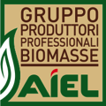 Logo AIEL gruppo produttori professionali biomasse
